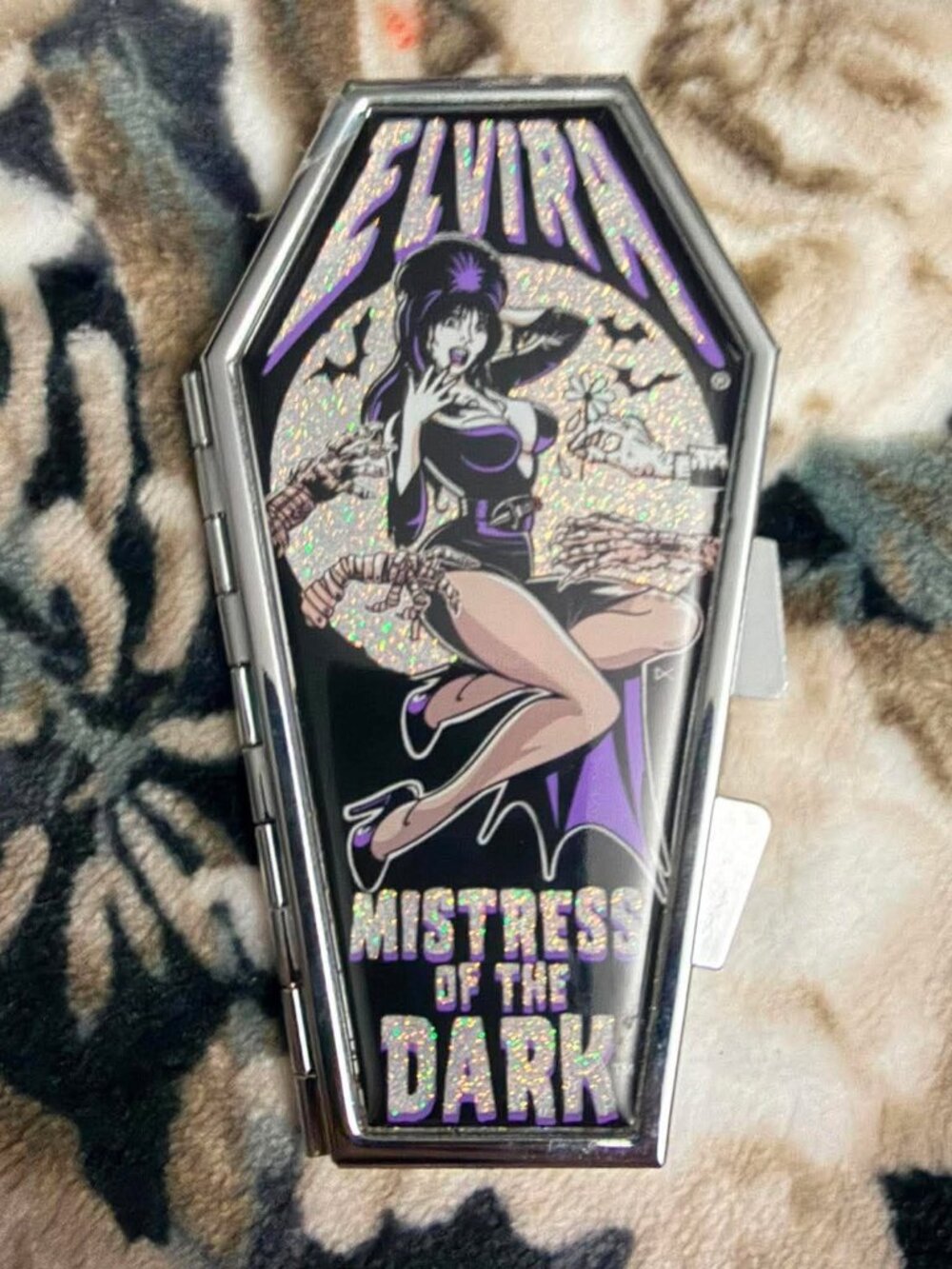 Rare LA Haunted Hayride x Elvira Exclusive Pocket Mirror